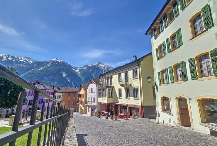 5 unités locatives au coeur historique de Loèche Ville