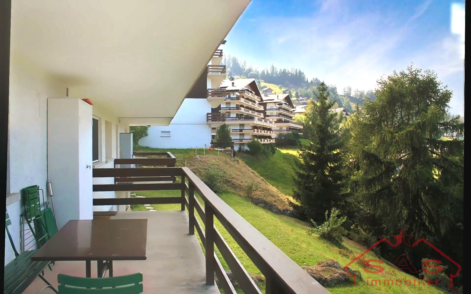 Charmant Appartement 2.5 pièces au cœur de La Tzoumaz – Résidence secondaire autorisée