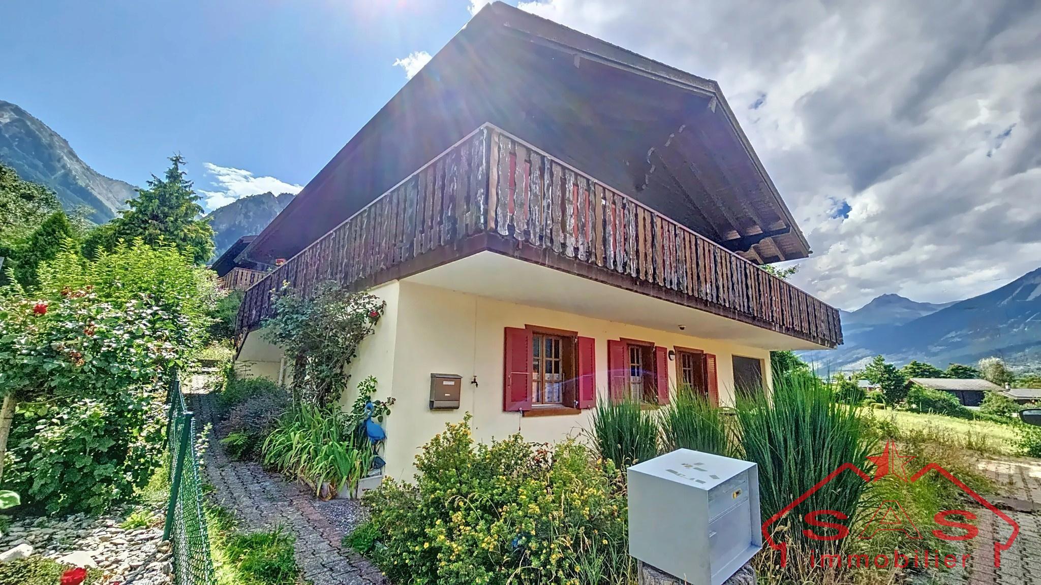 Charming Traditional Swiss Chalet Bordering a Nature Reserve, Ski Resorts and Golfs
