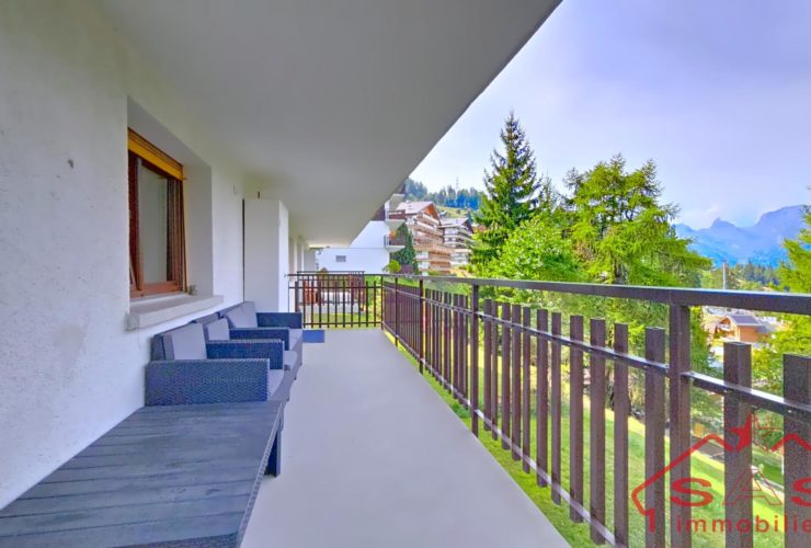 Charmant Appartement 2.5 pièces au cœur de La Tzoumaz – Résidence secondaire autorisée