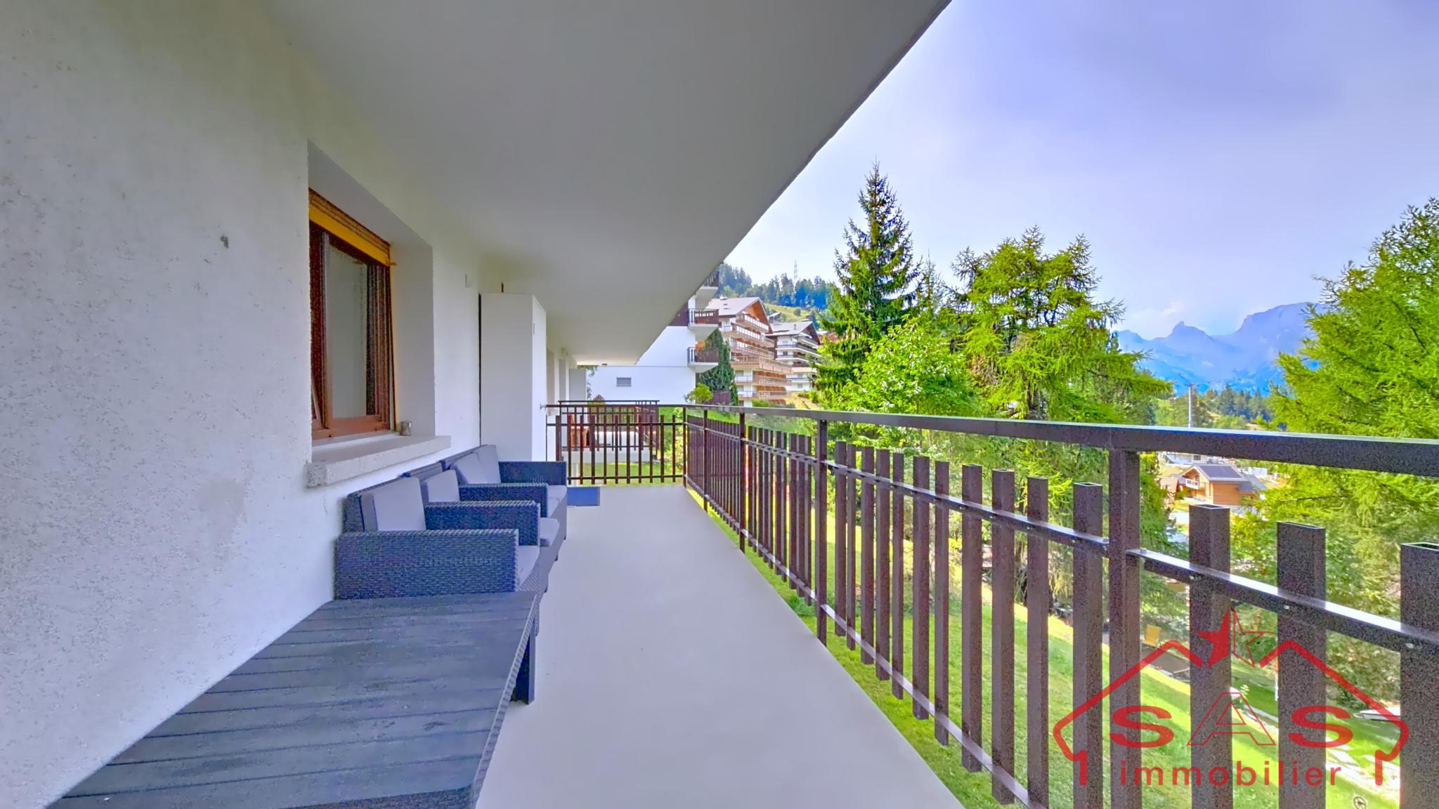 Charmant Appartement 2.5 pièces au cœur de La Tzoumaz – Résidence secondaire autorisée