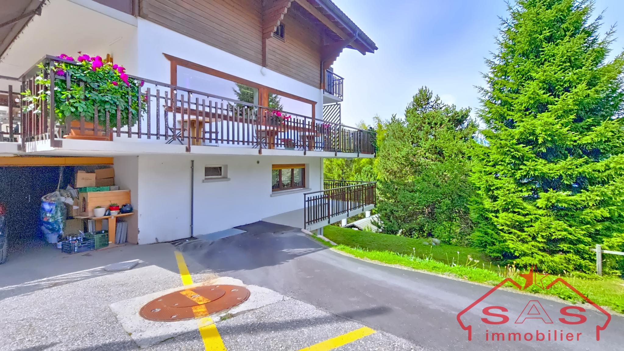 Charmant Appartement 2.5 pièces au cœur de La Tzoumaz – Résidence secondaire autorisée