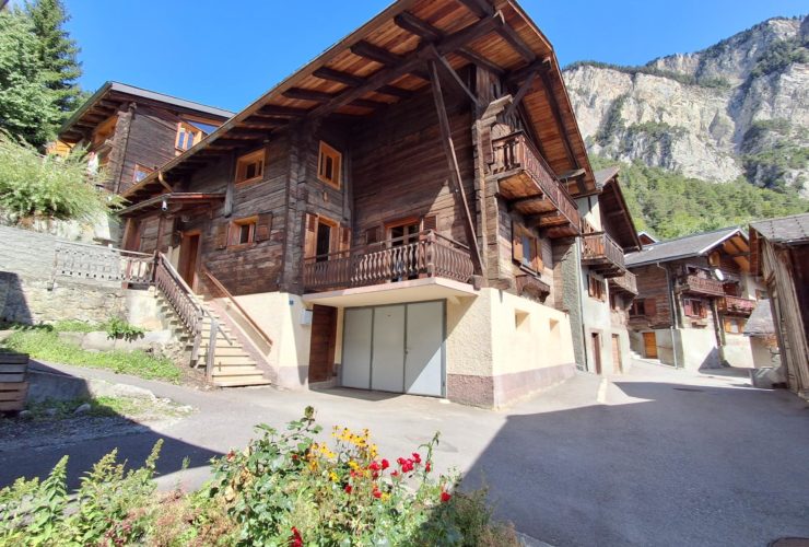 Authentique chalet en madrier