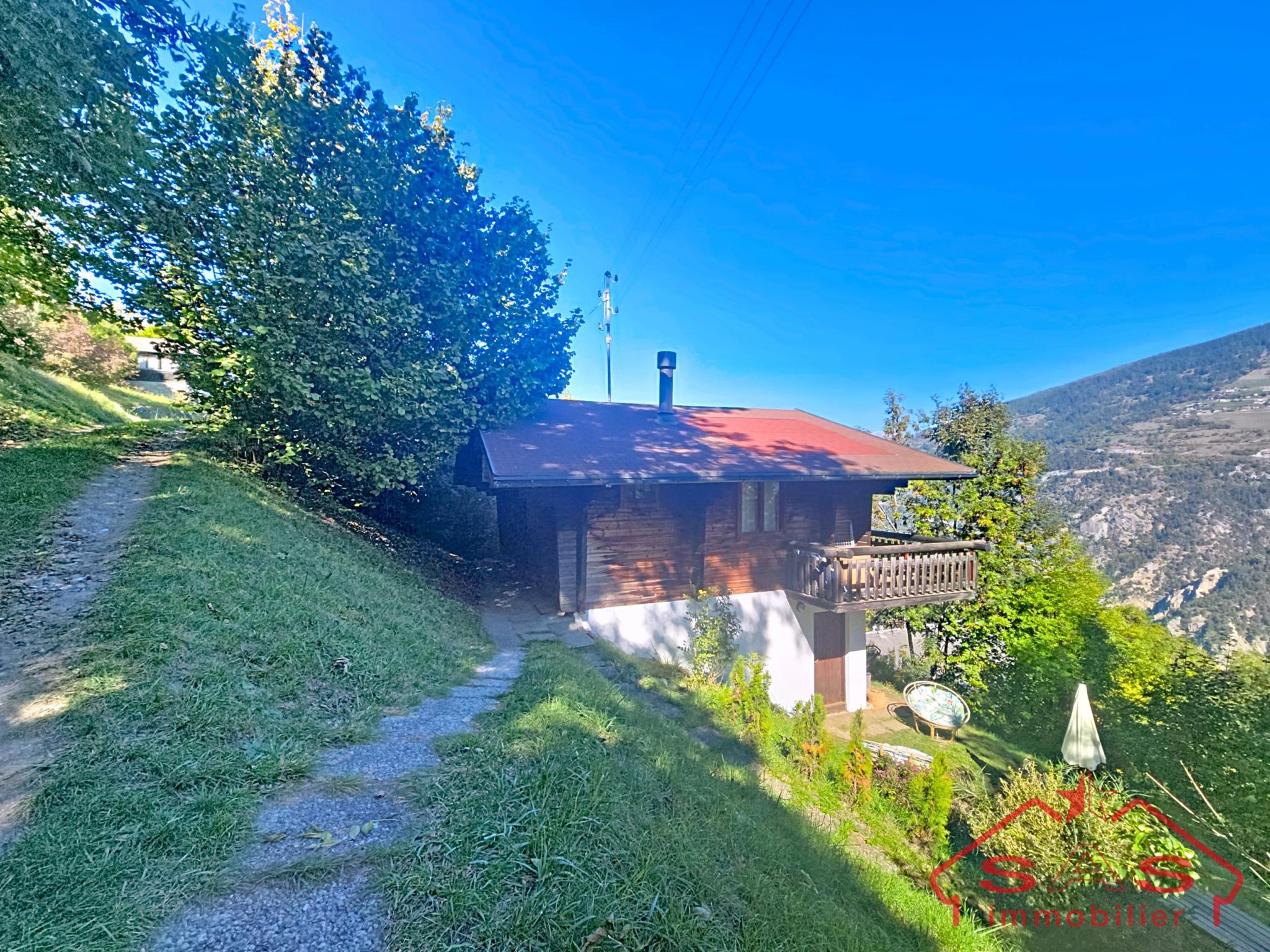Chalet de charme à Vex, entre la capitale Valaisanne et les 4 Vallées (Résidence principale ou secondaire)